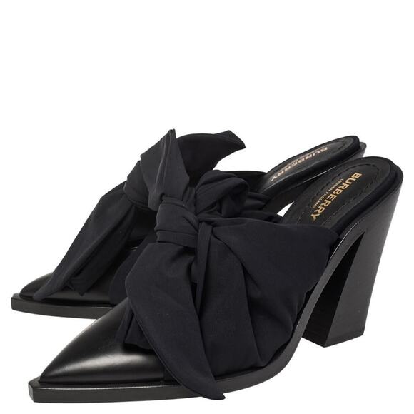 Burberry’s Tillington satin-tie mules Size 41 - Picture 1 of 7